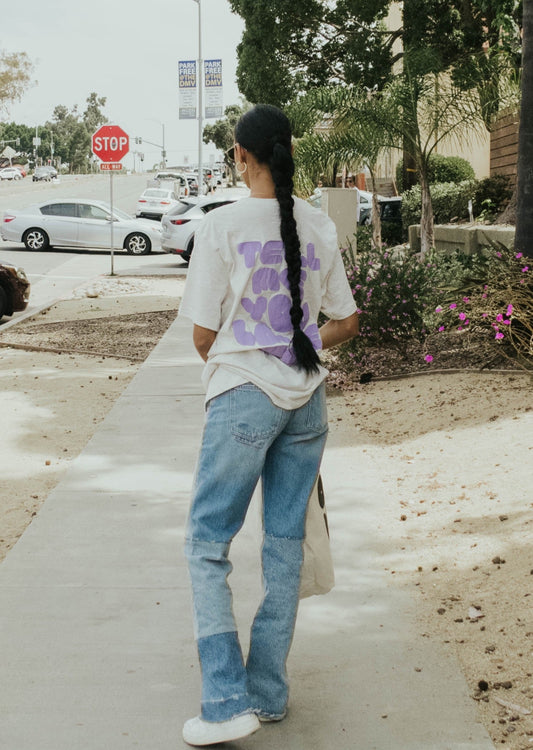 tell me you love me tee
