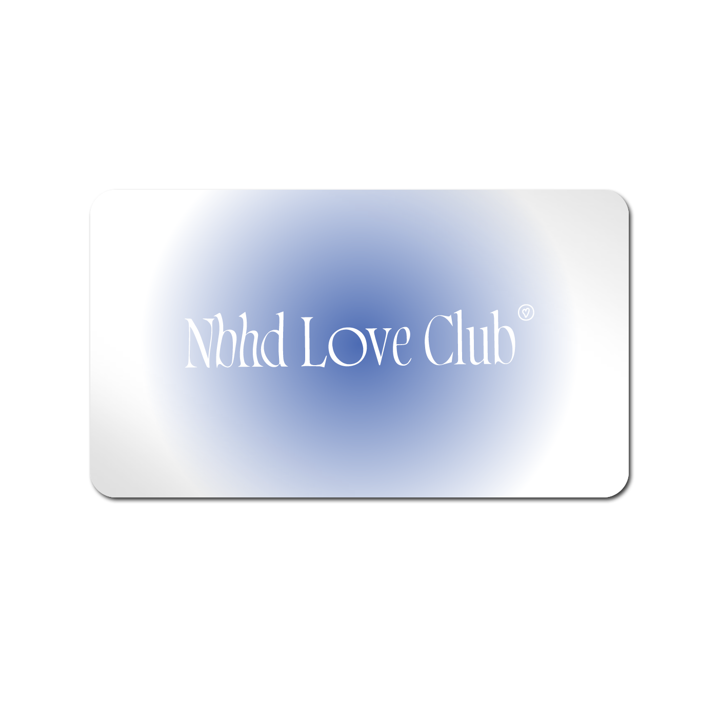 nbhd love club gift card